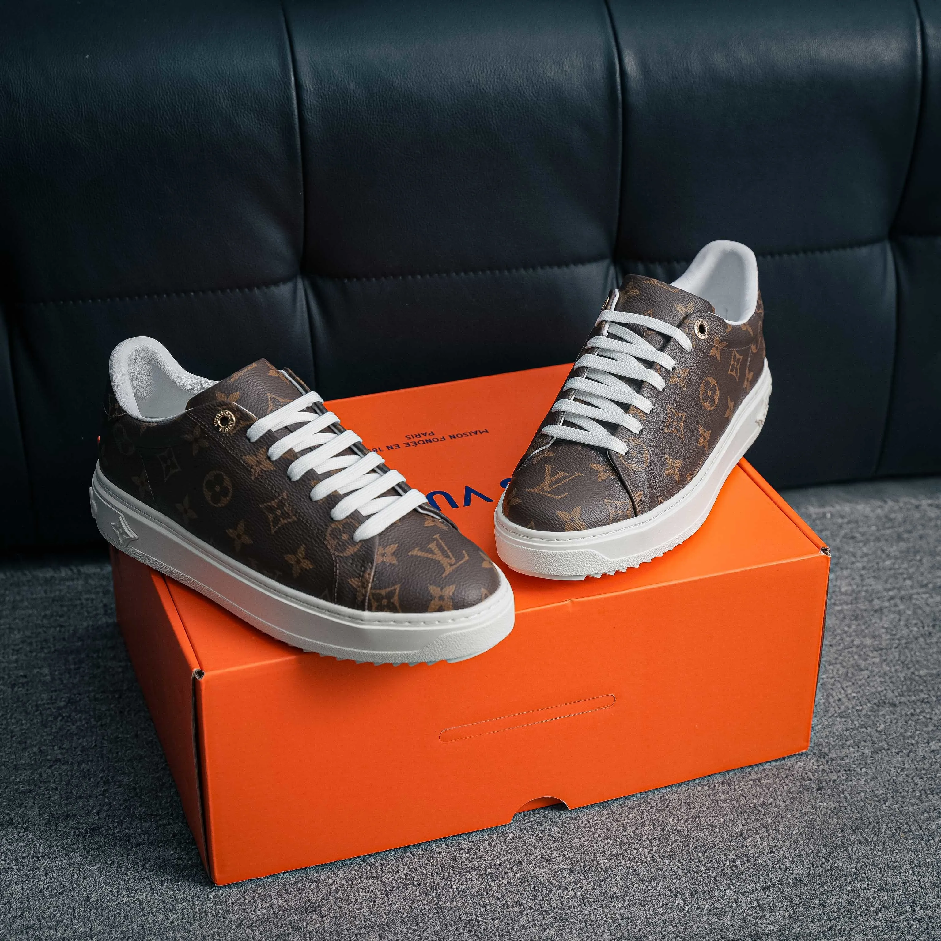 YS Premium Louis Vuitton New Arrival Series LV Time Out Shoes｜ ✦ Shoes ： 、 、 ✦ Classic Monogram ：